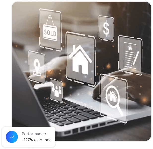 Ilustração de uma mulher utilizando o EXO - EXO Gestão